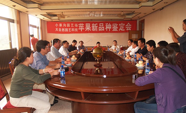 大自然园艺科技召开苹果新品种鉴定会